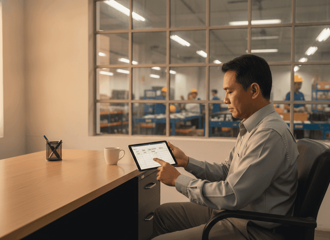 PJ services firm — 15 hrs/week of coordination saved