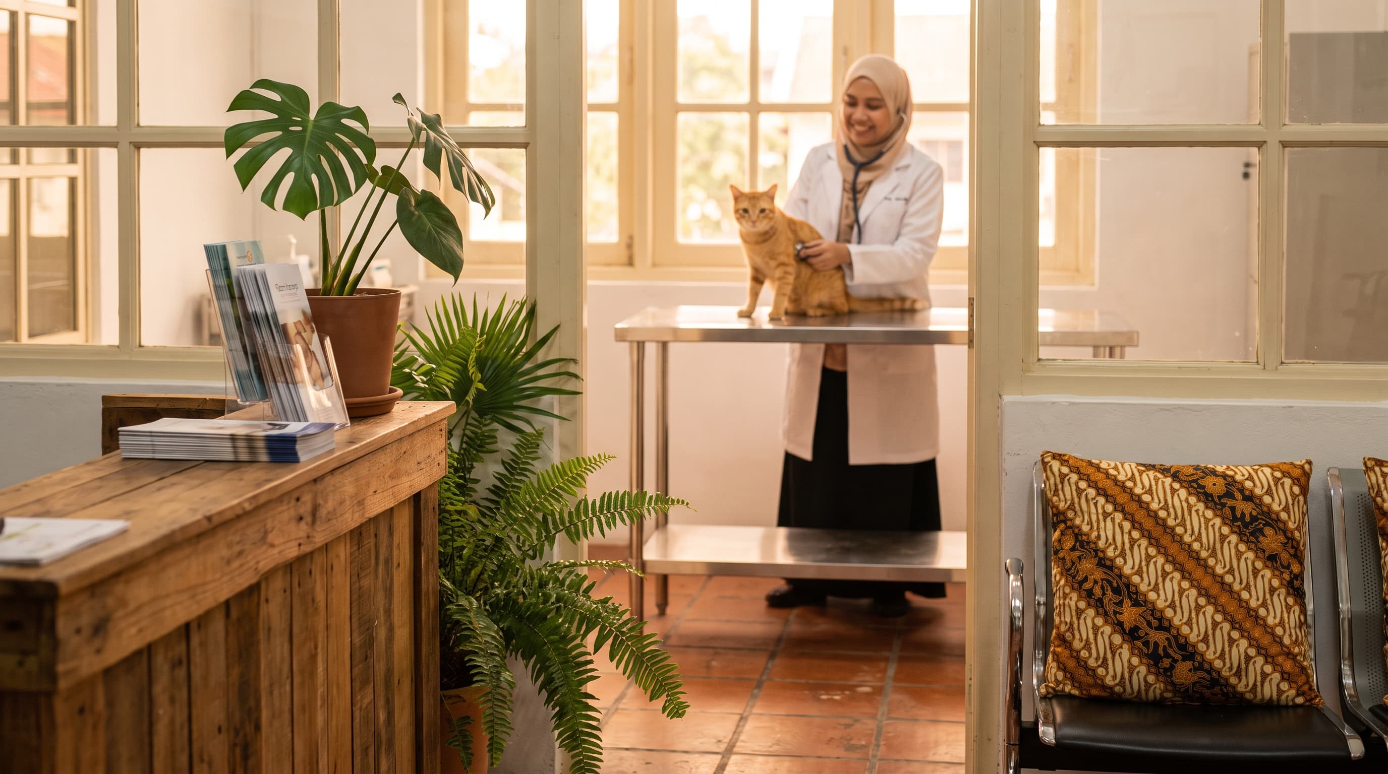 Alor Setar AI Chatbot case study — A 3-vet Alor Setar animal clinic was losing its receptionist to phone-tag