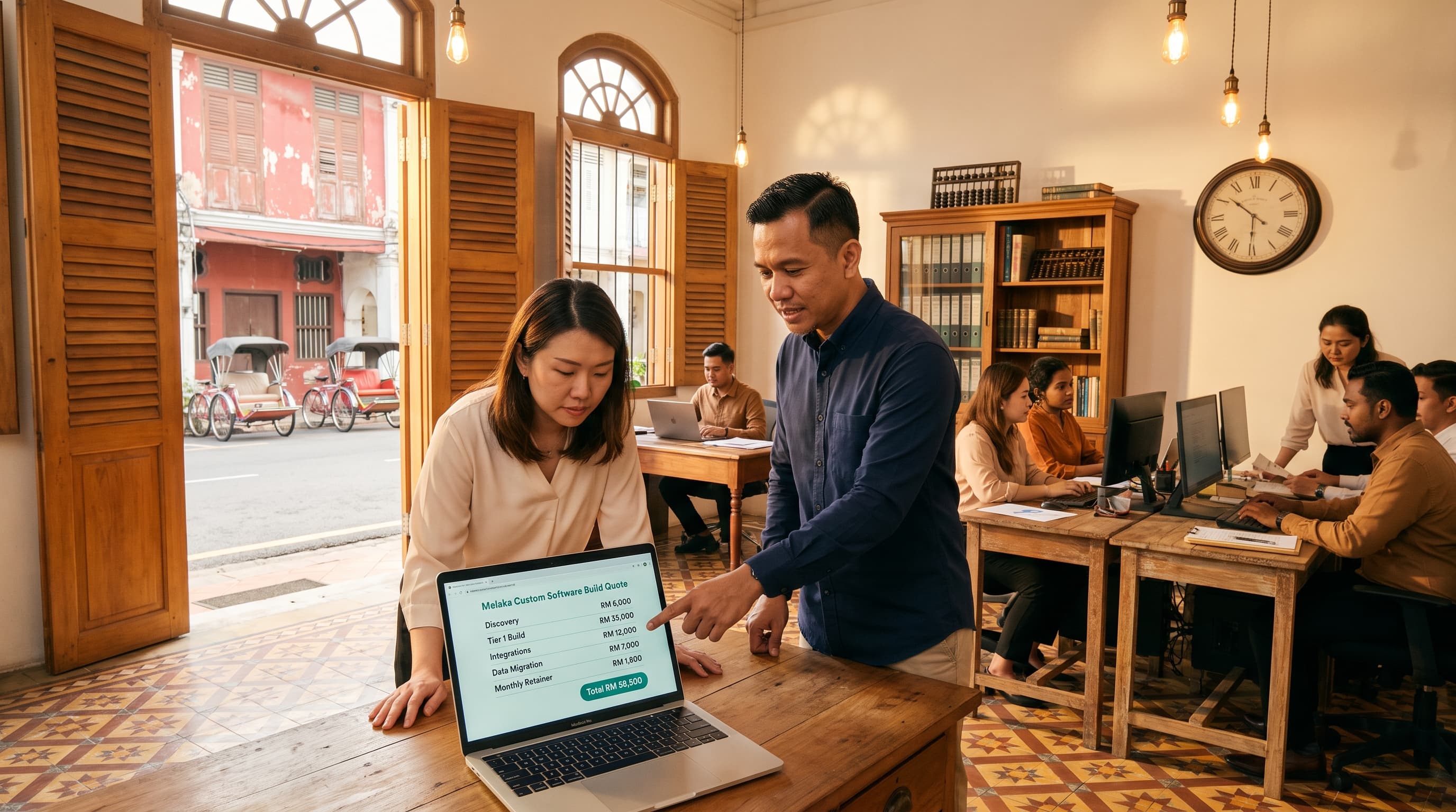 AI agency insight — Custom software in Melaka: the real 2026 cost for an SME (and 4 hidden costs)