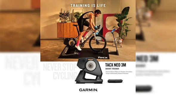Garmin Malaysia releases its newest indoor sensible coach: the Tacx NEO 3M