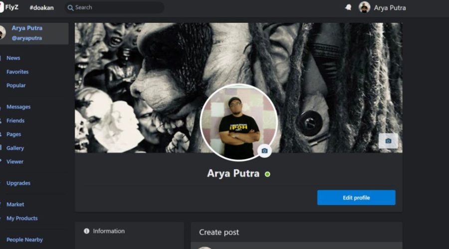 Flyz: Media Sosial Alternatif Fb Gaya Tempatan