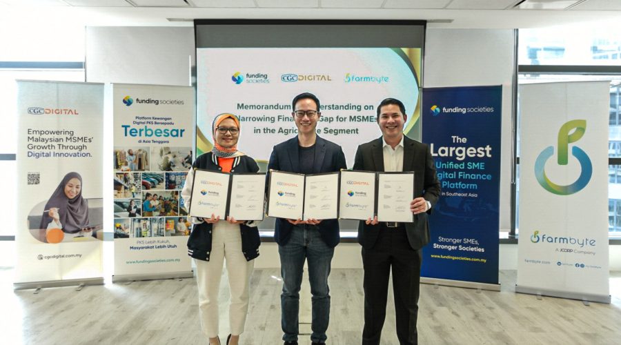 CGC Digital, Funding Societies, and FarmByte Collaborate to Bridge MSME Financing Gap in Agriculture