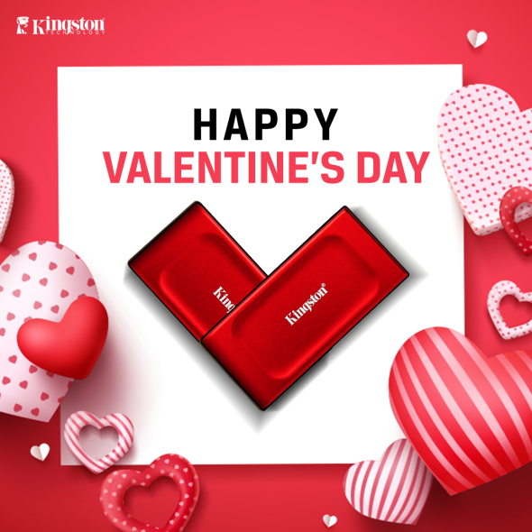 Celebrate Love with Tech: Kingston’s Ultimate Valentine’s Day Gift Guide