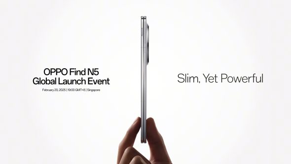 OPPO Find N5 Set for Global Launch in Singapore on 20th February |