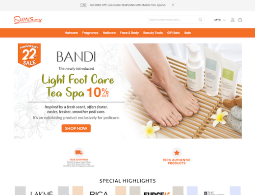 SHINS Franchise Malaysia