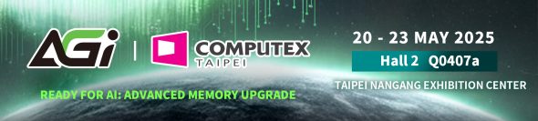 Catch AGI Technology at COMPUTEX 2025 for some next level storage products