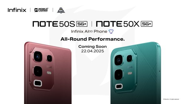 Infinix NOTE 50S 5G & 50X 5G Menyertai Siri Infinix NOTE 50 5G