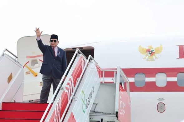 Indonesia’s President Arrives In KL For Day Trip, Tariff Talk Not Off The Table