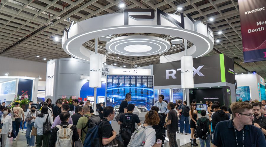 PNY @ COMPUTEX 2025: Shiny GPUs, and not-so-shiny GPUs
