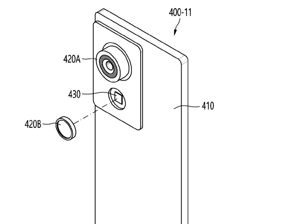 Samsung Patents New Phone with Interchangeable Lens System |