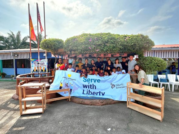 Liberty Employees Build Furniture for Rural Schools in 2025 #ServeWithLiberty Drive