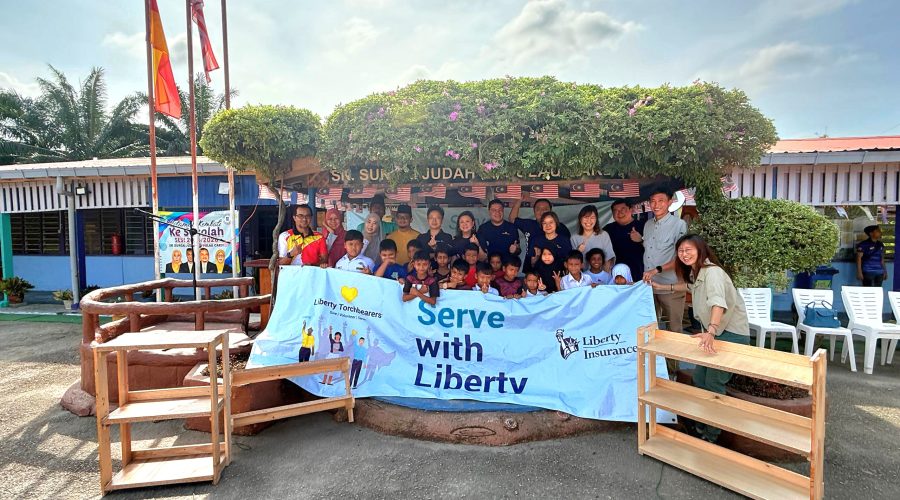 Liberty Employees Build Furniture for Rural Schools in 2025 #ServeWithLiberty Drive