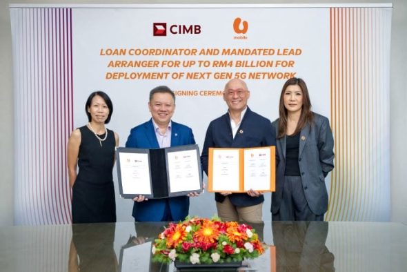 U Mobile Taps CIMB as Lead Arranger For RM4 Billion 5G Infrastructure Funding