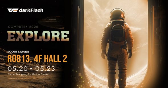darkFlash to reveal new shiny line of products at COMPUTEX 2025 with space exploration themed booth