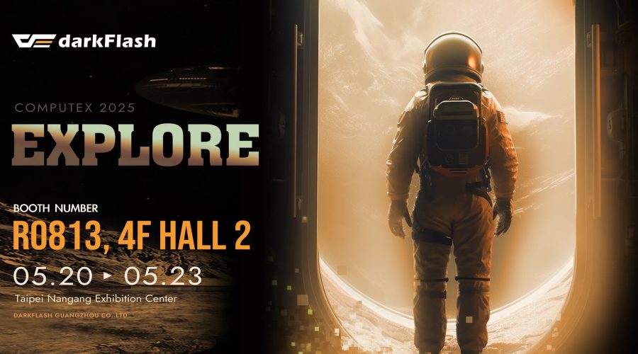 darkFlash to reveal new shiny line of products at COMPUTEX 2025 with space exploration themed booth