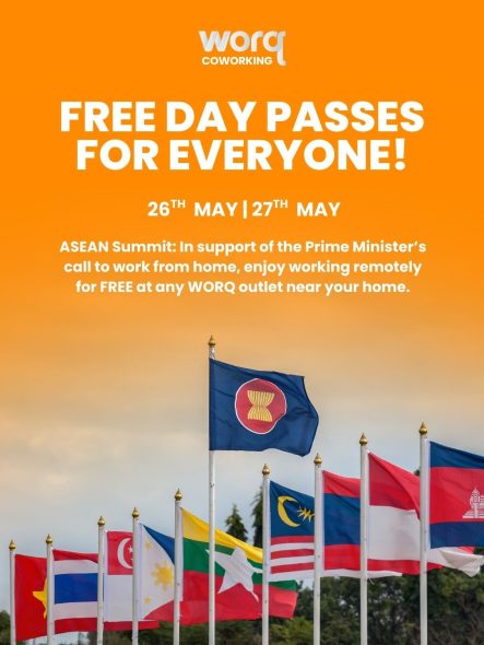 WORQ Offers Free Day Passes During ASEAN Summit to Support Remote Working