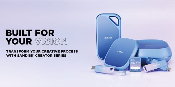 Sandisk debuts Creator Series storage in Malaysia
