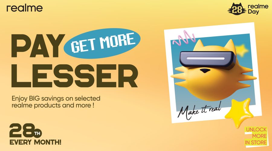 Edisi Pertama realme Day Tawar Promosi Gempak Serendah RM2.80!