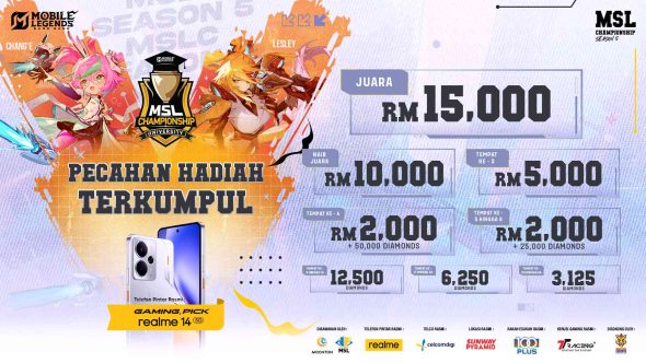 Telefon Permainan Rasmi Untuk Kejohanan MLBB MSL Musim 5