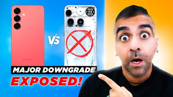Nothing Phone (3) vs Samsung Galaxy S25: Same Price, But Don’t Be Fooled!
