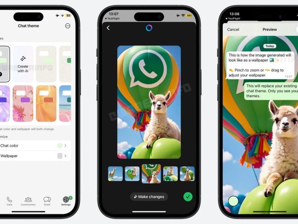 WhatsApp Introduces New AI-Powered Chat Wallpapers for iOS Users