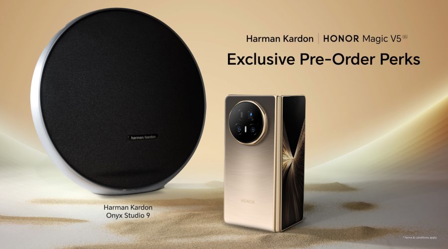 HONOR Magic V5 preorder comes with free Harman Kardon Onyx Studio 9