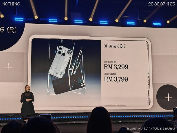 Nothing launches Phone (3) and Headphone (1) in Malaysia
