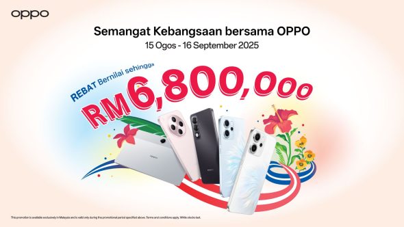Join OPPO Malaysia in celebrating National Month with the Reno14 series smartphones, and more