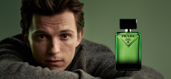 Tom Holland Fronts Prada’s Boldest Fragrance Yet