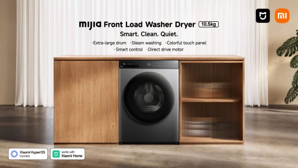 Xiaomi Launches Mijia Front Load Washer Dryer 10.5kg in Malaysia with Early-Bird Price from RM1,499