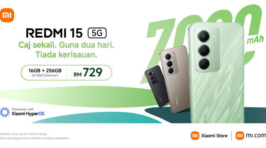 Xiaomi launches Redmi 15 for RM729