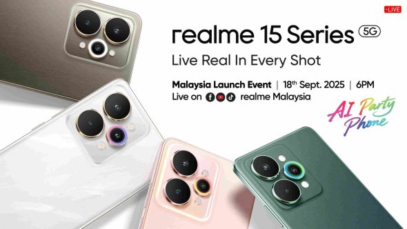 Siri realme 15 Paling Nipis Dalam Kelasnya Dengan Bateri 7000mAh