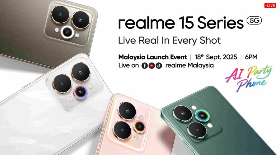 Siri realme 15 Paling Nipis Dalam Kelasnya Dengan Bateri 7000mAh