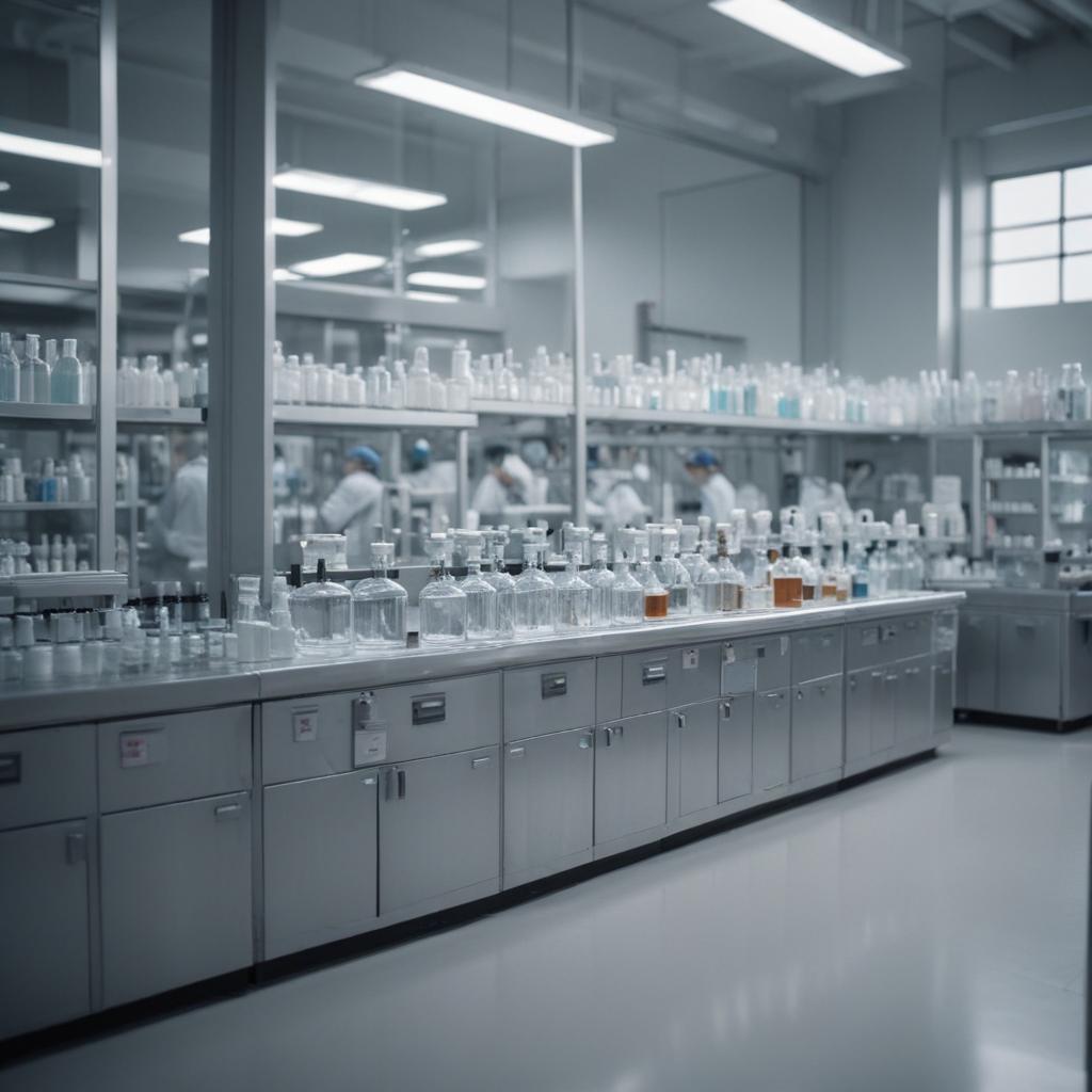Pharmaniaga's state-of-the-art pharmaceutical manufacturing facility.