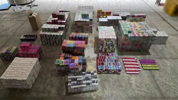 Singapore Seizes 18,400 Vapes From Malaysian Lorry At Tuas Checkpoint
