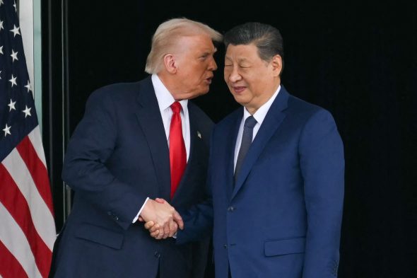 China, US Seek Calm Seas As Xi And Trump Meet In South Korea