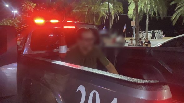Warga Israel Dikejar di Pattaya Selepas Curi Sampul Derma Tokong Wat Tham