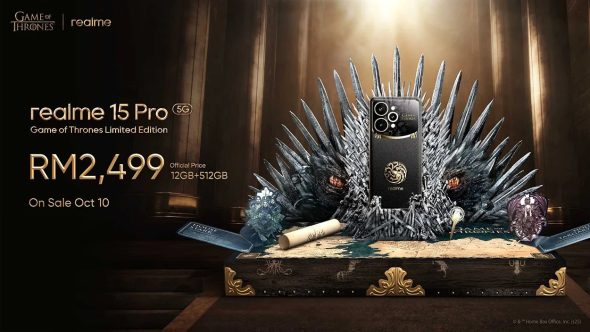 All-new realme 15 Pro Game of Thrones Limited Edition smartphone hits the shelves in Malaysia