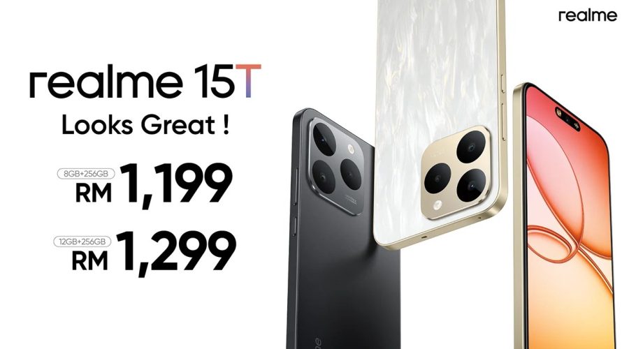 The latest mid-range realme 15T smartphone hits the shelves in the Malaysian market