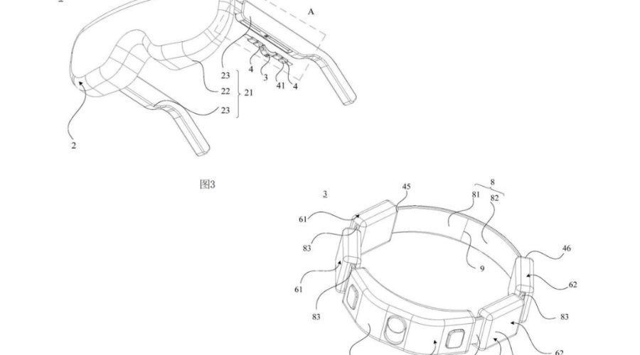 HUAWEI Patents Smart Glasses with Detachable Ring Controller