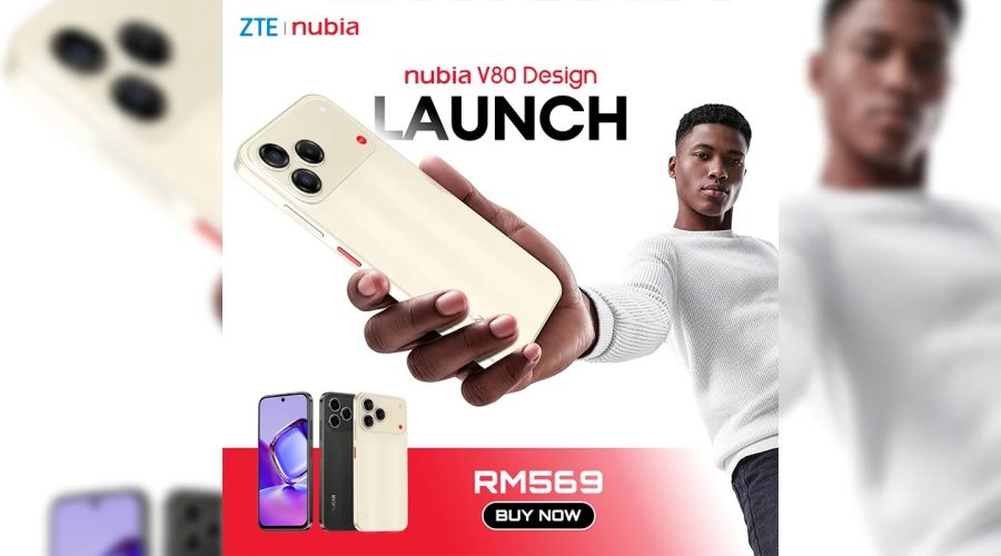 Brand-new entry-level nubia V80 Design smartphone now available in Malaysia @ RM569