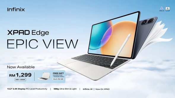 Infinix Malaysia launches the new XPAD Edge 13.2-inch tablet @ RM1,299