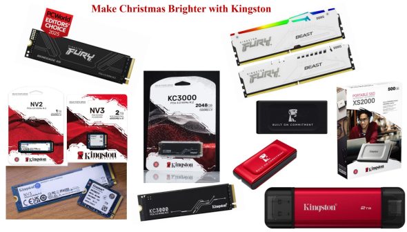 Kingston talks high-performance memory and storage as practical holiday gifts