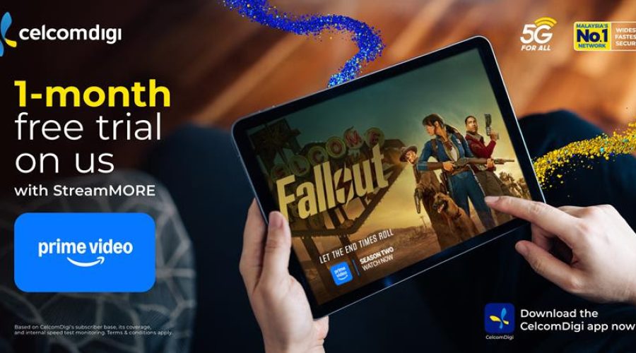 CelcomDigi brings Prime Video into StreamMORE with free trial and extra data perks