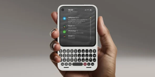 Clicks Communicator announced: the modern answer to a classic BlackBerry device