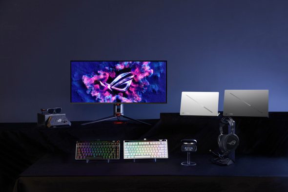 ROG Unveils Next-Gen OLED Displays, XREAL R1 AR Gaming Glasses and Precision Peripherals at CES 2026