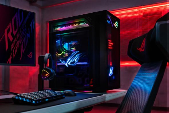 ROG G1000 and New ROG PC Hardware Push Boundaries With Holographic Design and AI Tuning
