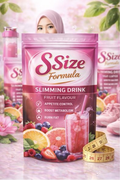 Ubat Kurus Paling Berkesan Fokus Lemak Perut – S SIZE Formula