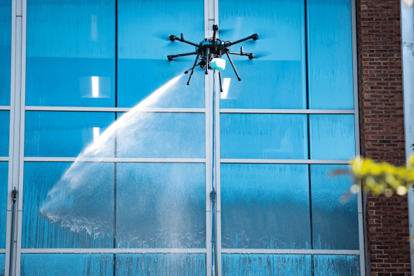 Lucid Bots raises M to keep up with demand for its window-washing drones 