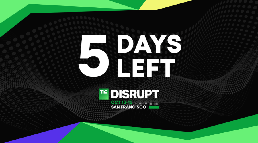 Ticket savings of up to $500 this week for Disrupt 2026